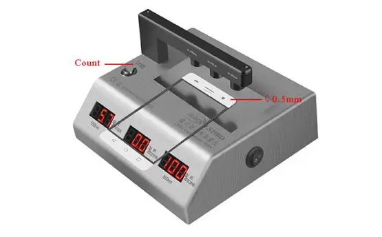 New Upgrade Linshang LS108D Mobile Phone Cover Transmission Meter