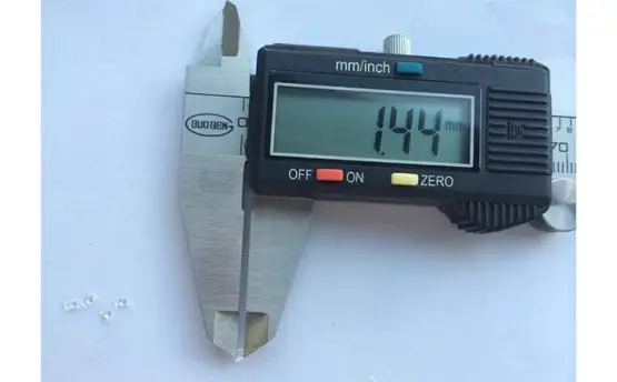 LS117 optical density meter measuring ultra small special-shaped material from Foxconn
