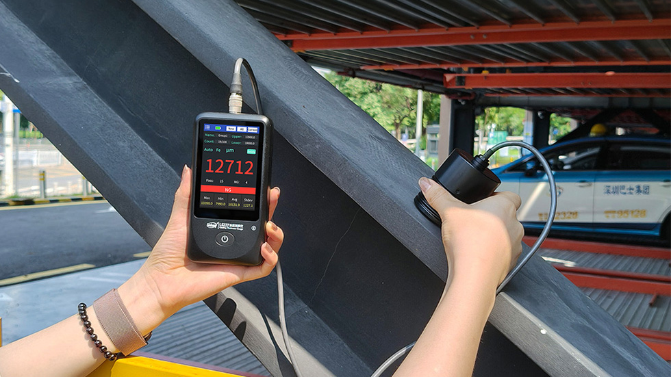 Thick coating inspection