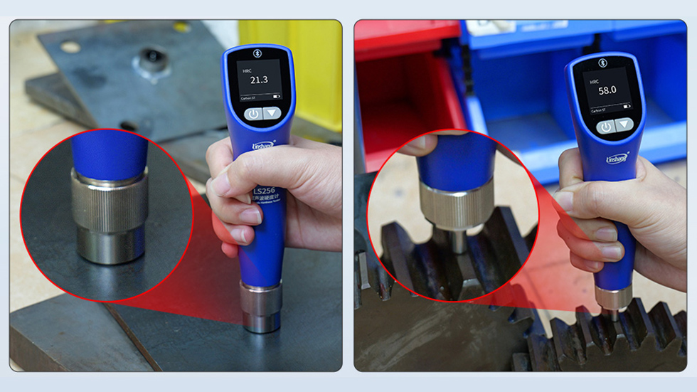 Ultrasonic Hardness Tester with Dual Probes