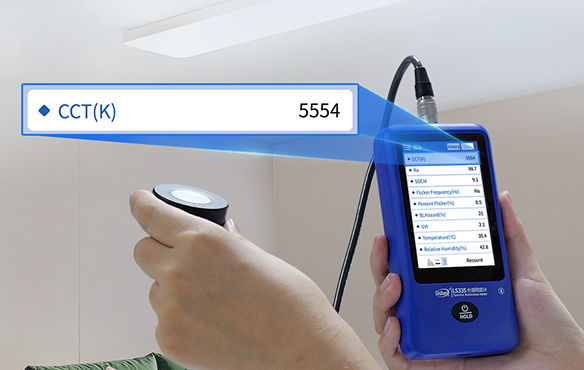 Spectral Illuminance Meter test CCT