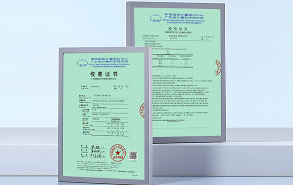 Spectroradiometer Calibration Certificate
