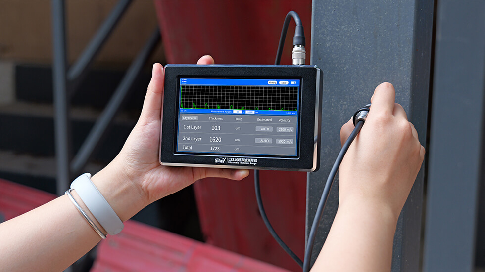 LS216 Multilayer Ultrasonic Thickness Gauge