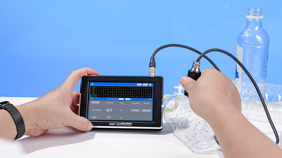 LS216 Ultrasonic Thickness Gauge for Plastic Testing LS216 Ultrasonic Thickness Gauge for Plastic Testing