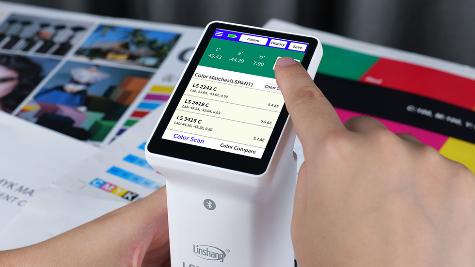 LS372 Spectrophotometer for Testing Printed Material Color