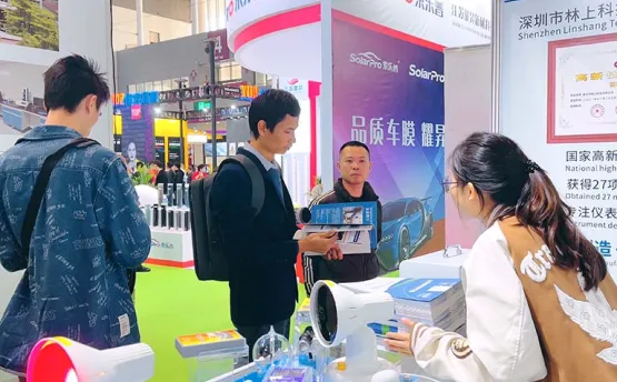 Linshang Technology participated in the Jiuzhou Automotive Ecological Expo