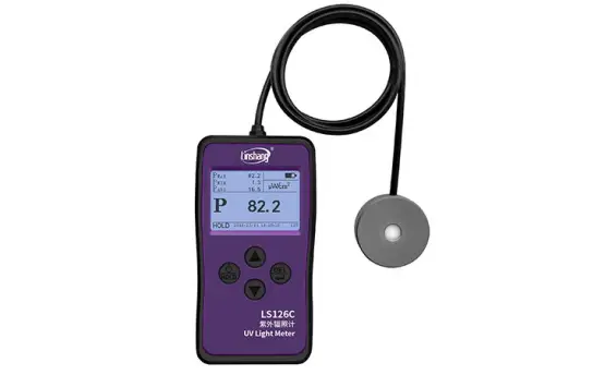 Linshang UV radiation meter -easy detection of germicidal lamp intensity