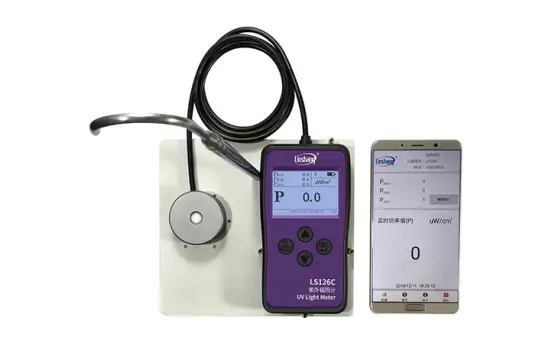 How to Use UV Radiation Meter to Detect the Power of the UVC Light Source?