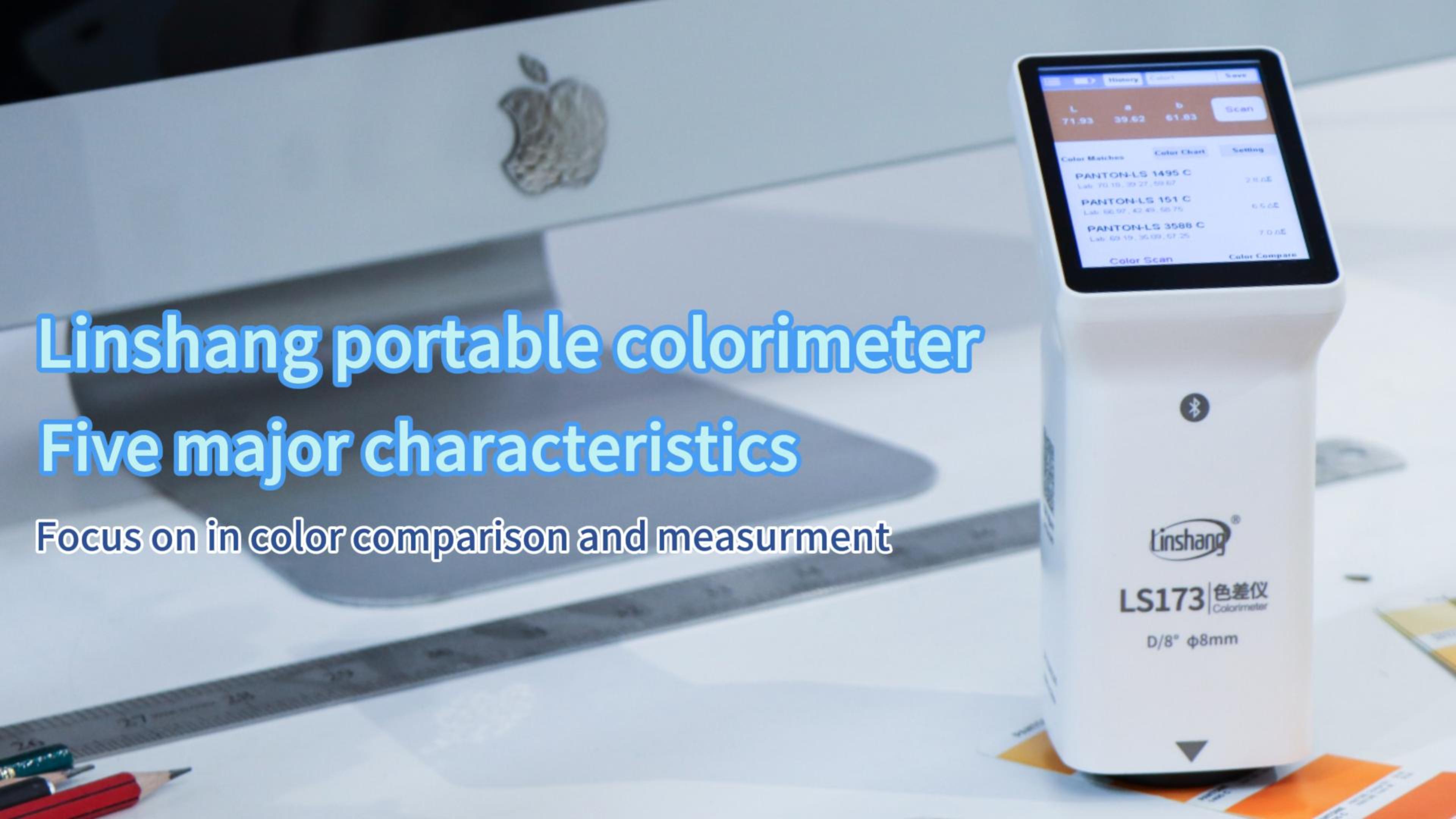 Colorimeter Color Measuring Device LS170 LS171 APP Portable Digital Easy to  Use Color Charts Pantone Ncs Ral Acrylic Paint