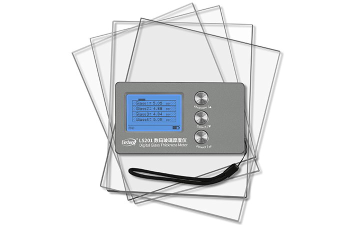LS201 digital glass thickness meter