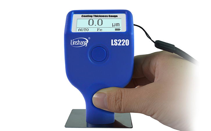 Coating thickness gauge measurement interface