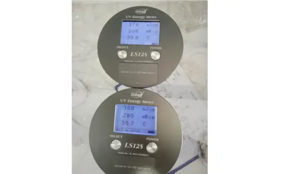UV Energy Meter Applied on UV Exposure Machine
