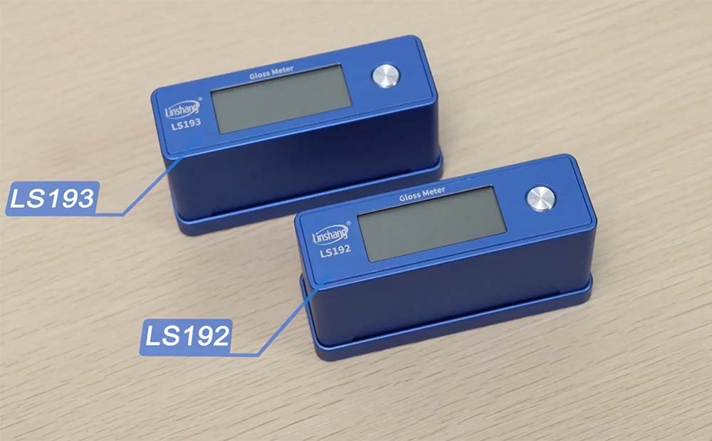 LS192 and LS193 gloss meter comparison