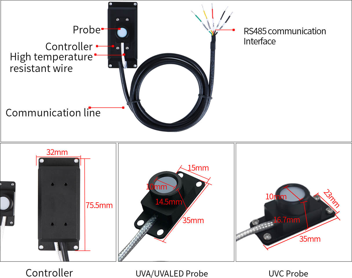 Temperature sensor -80° - BLUE PUCK T-PROBE