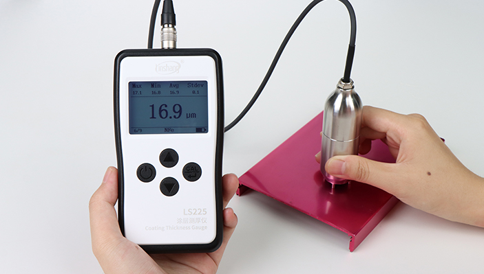 Coating thickness tester to measure the anodic oxide layer of aluminum