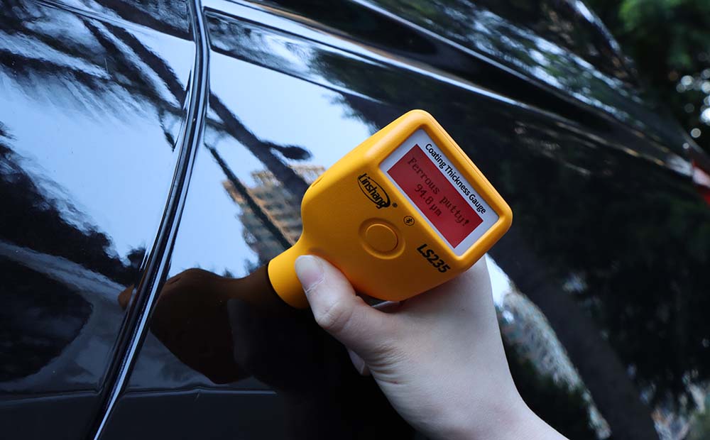LS235 Three-color LCD car paint meter