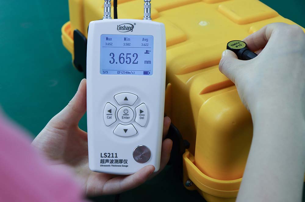 Linshang digital ultrasonic thickness gauge 