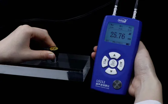 Thickness measurement - Linshang ultrasonic thickness gauge!