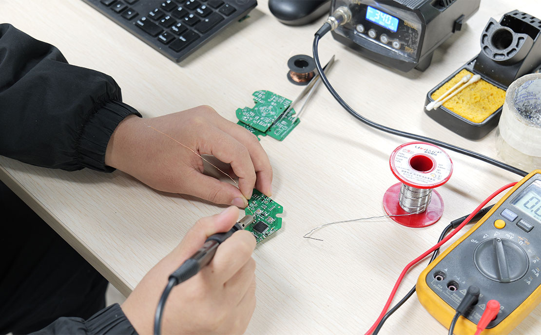 Electronic engineers develop products