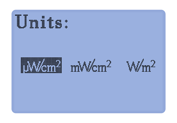 Multiple choices of measurement units