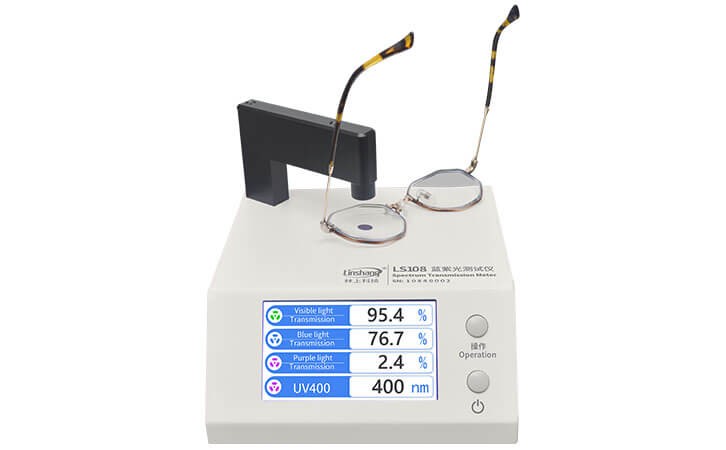 spectrum transmission meter test glassess