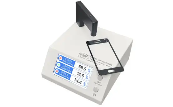 IR Transmittance Test Using Lens Transmission Meter