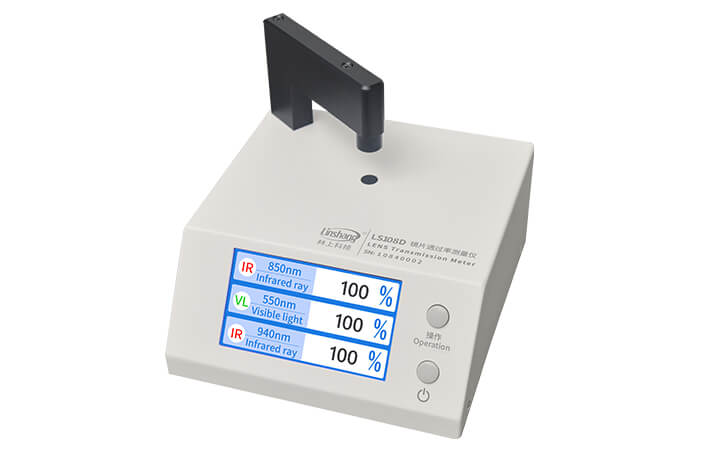 LS108D lens transmission meter real-time calibration
