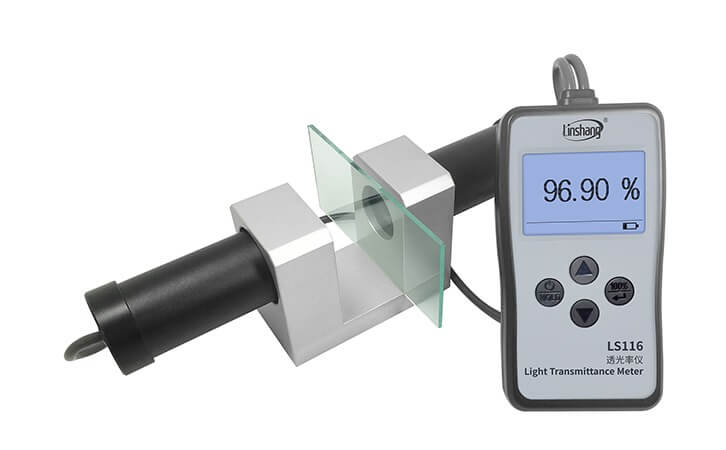 light transmittance meter measure ultra clear glass