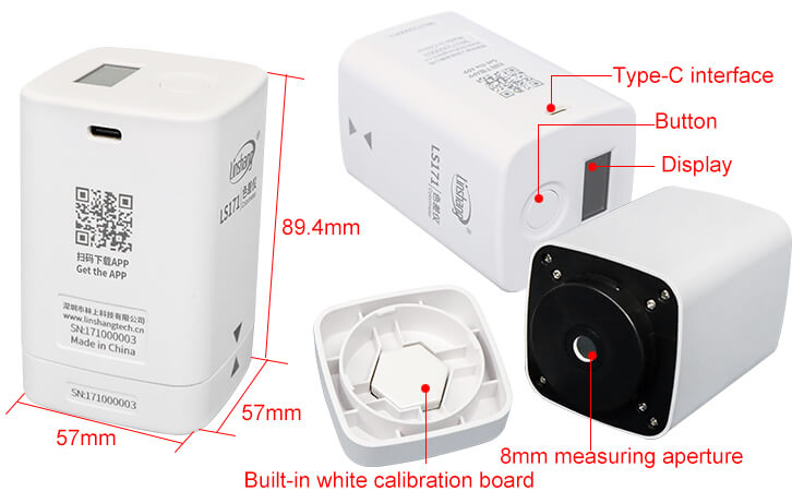 Handheld colorimeter|Provide color comparison|Linshang Technology