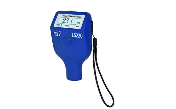 High Accuracy Mini Painting Coating Thickness Gauge Testing Tool for Car Body with 5 Calibration Films Thickness Gauge LONGJUAN-C Measurement Coating Thickness Gauge