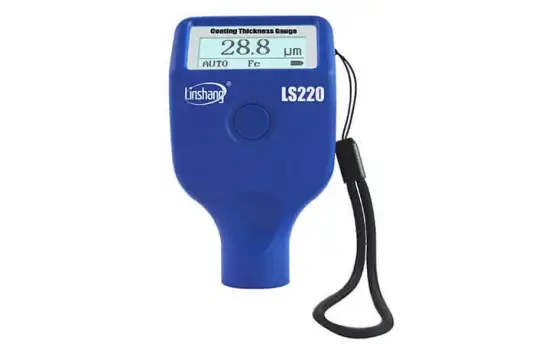 Linshang Coating Thickness Gauge in the used car industry