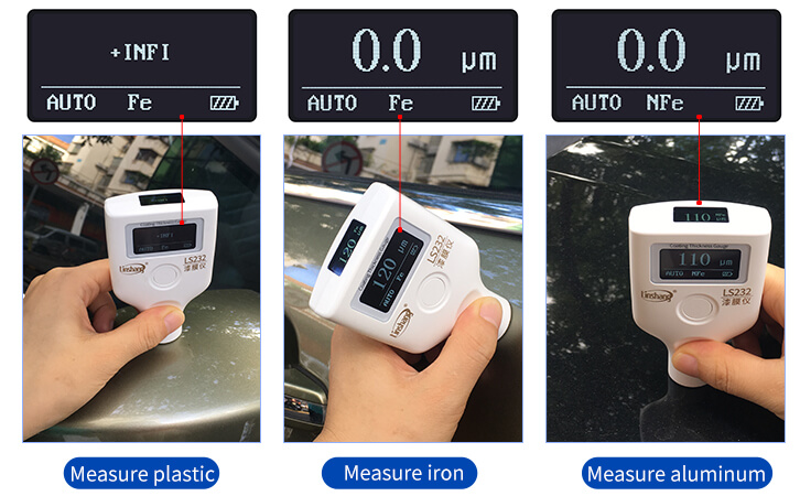 coating thickness gauge measurement modes