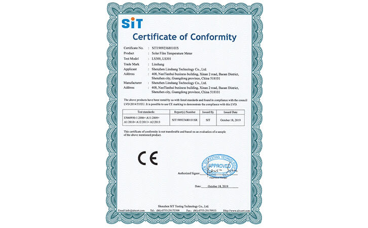 CE certificate CE certificate