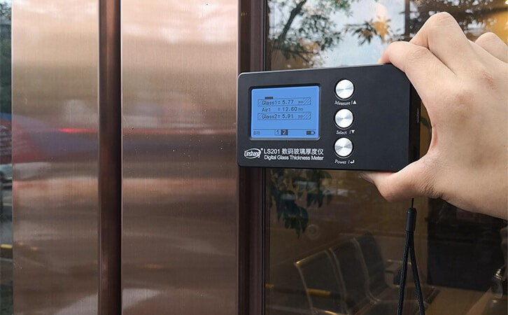 LS201 Digital Glass Thickness Meter