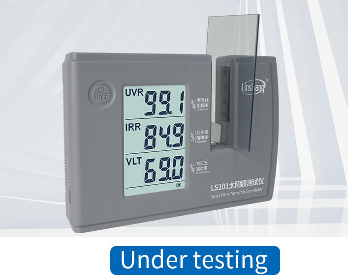 VL 380-760nm IR 950nm LS101 Solar Film Transmission Meter Tester UV 365nm 