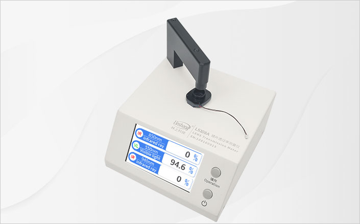 LS108A transmission meter tests IR window