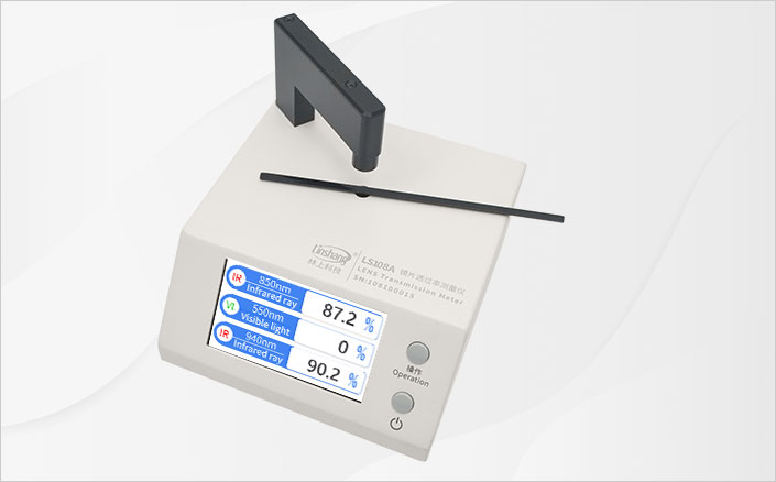 LS108A transmission meter tests infrared cut filter