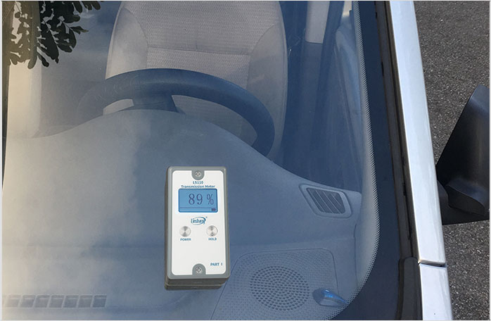 ls110 tests windshield