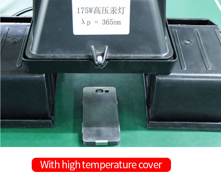 with high temperature cover