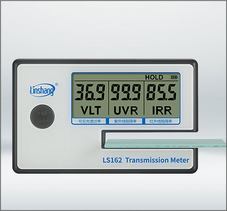 LS162 Transmission Meter tests glasses