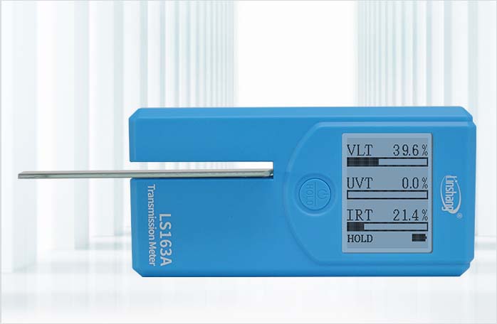 ls163a transmission meter tests film glass