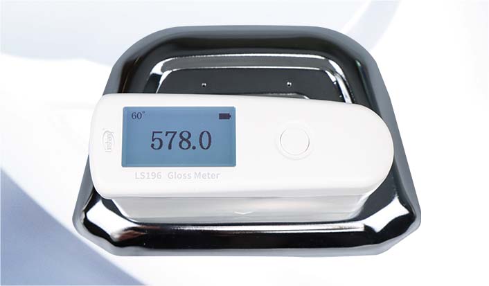 LS196 gloss meter measures metal LS196 gloss meter measures metal