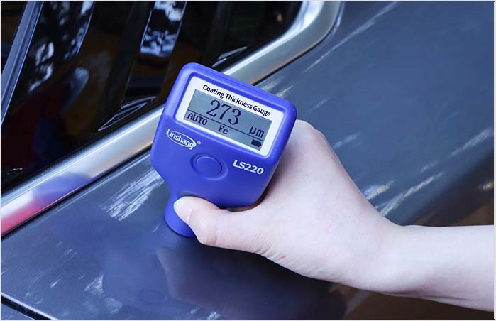ZYL-YL Thickness Meter Tester Gauge,LS220 High Accuracy Digital Coating Thickness Gauge Car Painting Film Meter