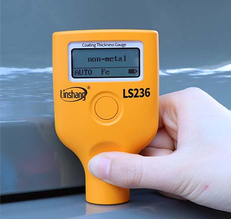 LS236 car paint meter tests non-metal material LS236 car paint meter tests non-metal material