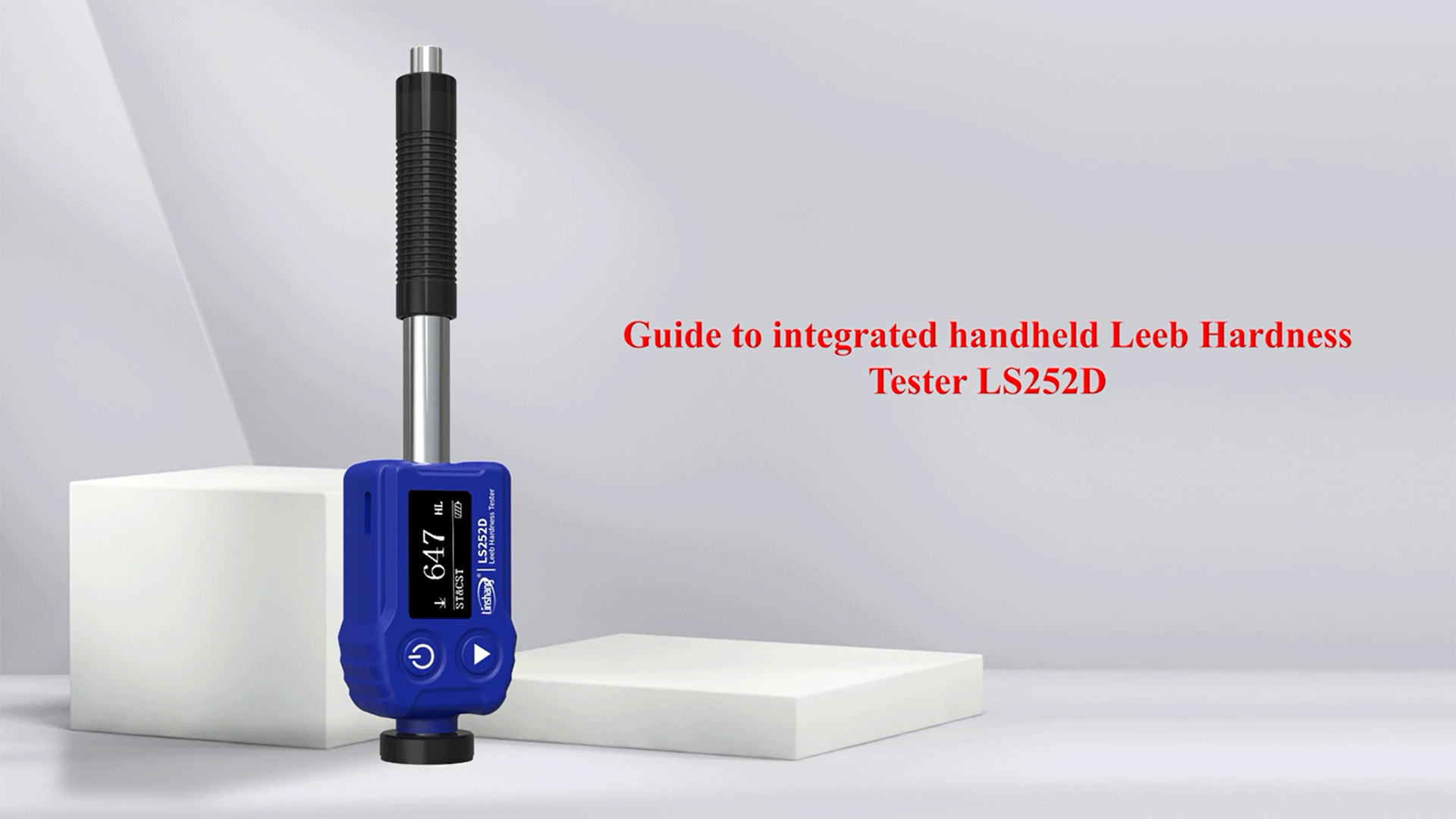 LS252D Leeb Hardness Tester | Integrated handheld design and