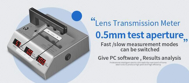 LS108D light transmittance meter display