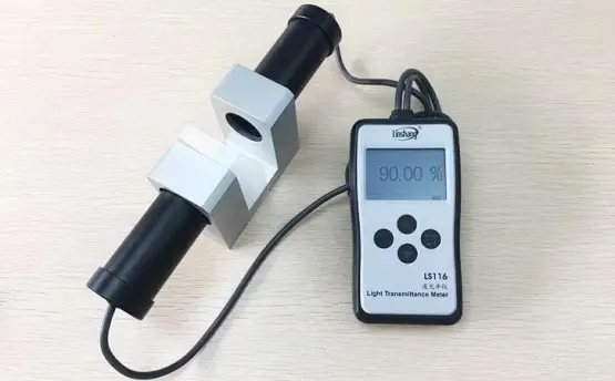 Application and Detection of Light Transmittance Tester