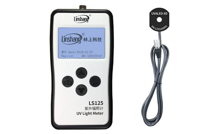 LS125 UV Light Meter+UVA LED-X0 Probe