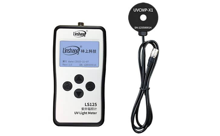 Light intensity on sale measurement device