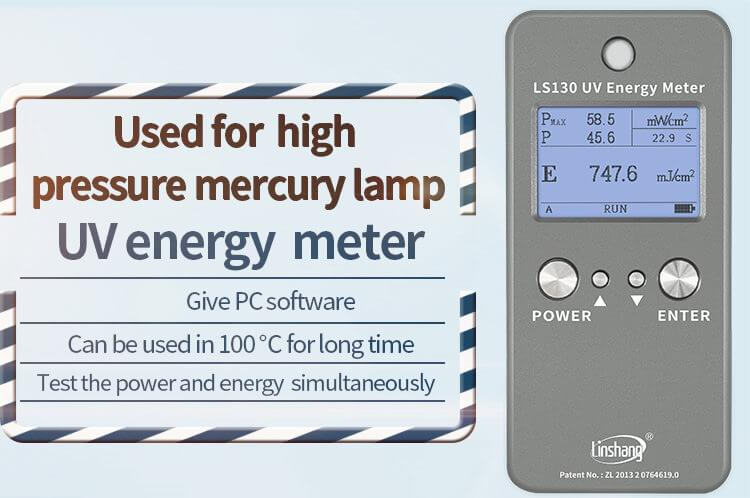 LS130 UV energy meter LS130 UV energy meter